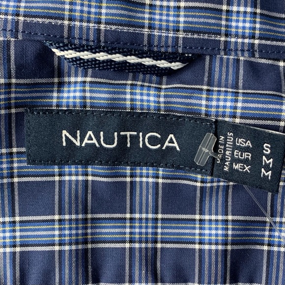 Nautica Men’s Long Sleeve Shirt Size S - Picture 4 of 6